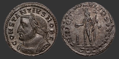 Odysseus Numismatique Monnaies Romaines CONSTANCE Ier CHLORE • Follis