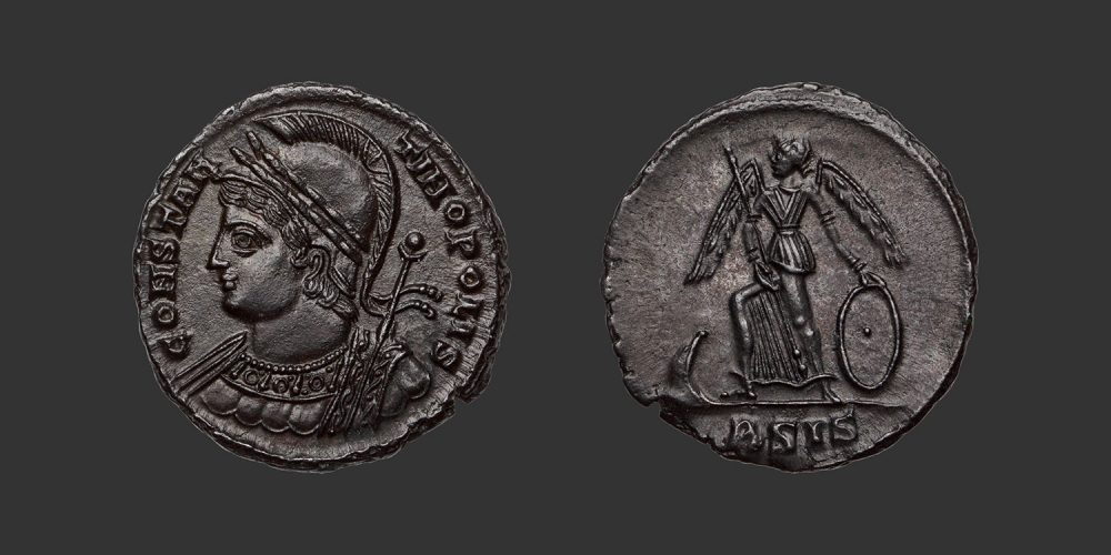 Odysseus Numismatique Monnaies Romaines CONSTANTIN Ier CONSTANTINOPOLIS • Nummus