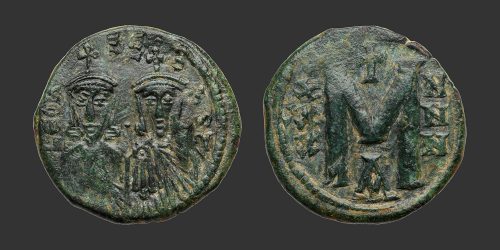 Odysseus Numismatique Monnaies Byzantines LÉON III & CONSTANTIN V • Follis