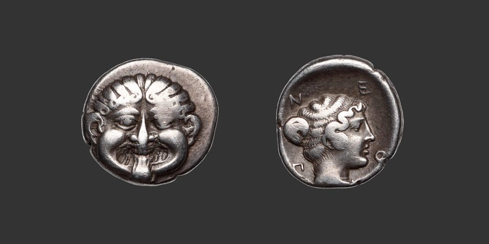 Odysseus Numismatique Monnaies Grecques MACÉDOINE - NEAPOLIS • Hémidrachme