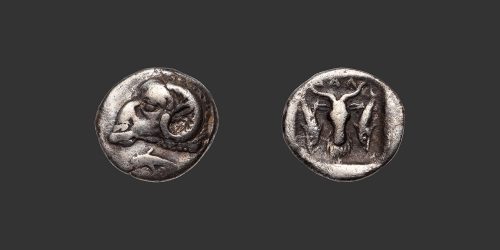 Odysseus Numismatique Monnaies Grecques PHOCIDE - DELPHES • Trihémiobole