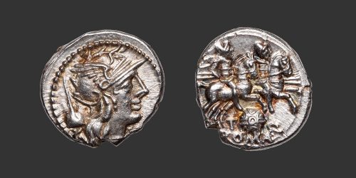 Odysseus Numismatique Monnaies Romaines République QUINCTIA - T. QUINCTIUS FLAMININUS • Denier