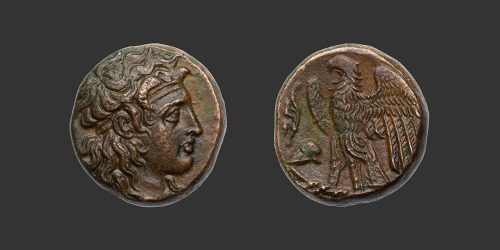 Odysseus Numismatique Monnaies Grecques ROYAUME PTOLÉMAÏQUE - PTOLÉMÉE Ier SÔTER • Bronze