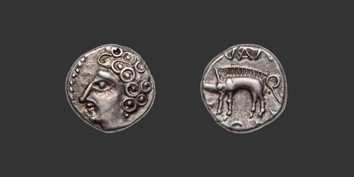 Odysseus Numismatique Monnaies Gauloises SÉQUANES • Quinaire