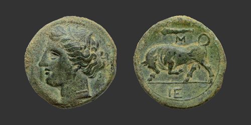 Odysseus Numismatique Monnaies Grecques SICILE - SYRACUSE - HIÉRON II • Bronze
