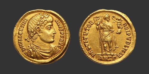 Odysseus Numismatique Monnaies Romaines VALENTINIEN Ier • Solidus