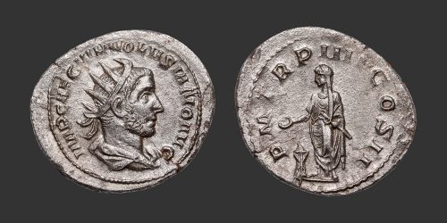 Odysseus Numismatique Monnaies Romaines VOLUSIEN • Antoninien