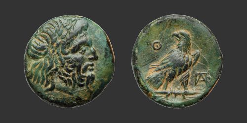 Odysseus Numismatique Monnaies Grecques ROYAUME DE MACÉDOINE - PTOLÉMÉE KÉRAUNOS • Bronze