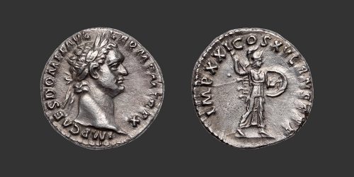 Odysseus Numismatique Monnaies Romaines DOMITIEN • Denier