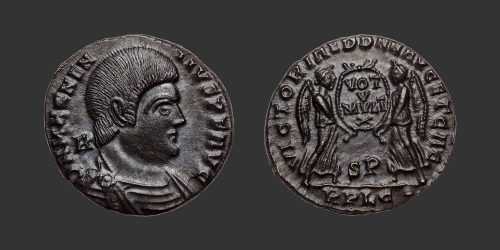 Odysseus Numismatique Monnaies Romaines MAGNENCE • Maiorina