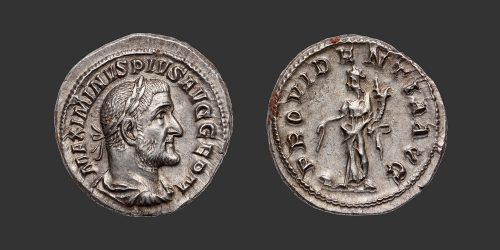 Odysseus Numismatique Monnaies Romaines MAXIMIN Ier THRACE • Denier