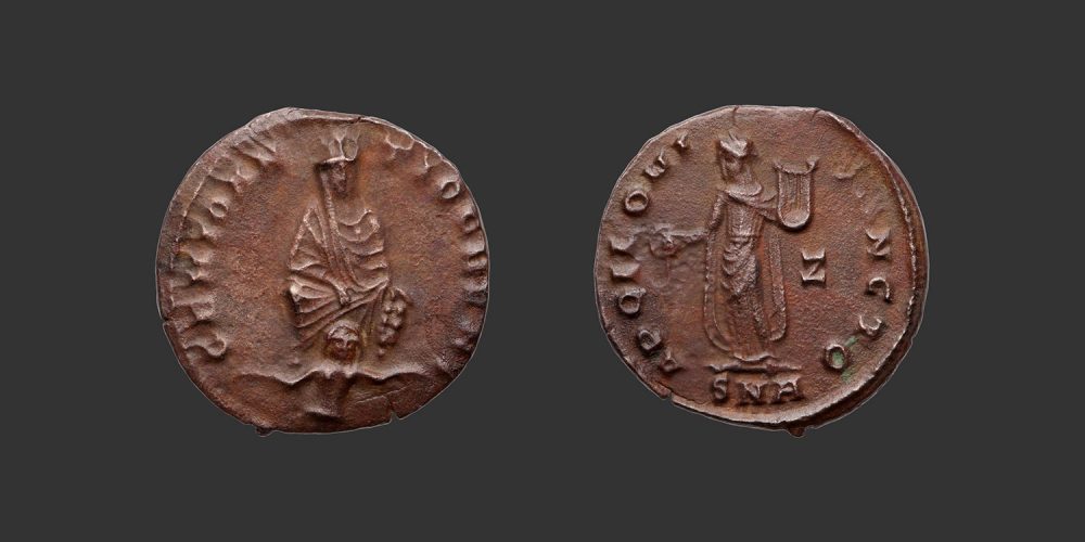Odysseus Numismatique Monnaies Romaines MAXIMIN II DAIA - PERSÉCUTION DES CHRÉTIENS • Nummus