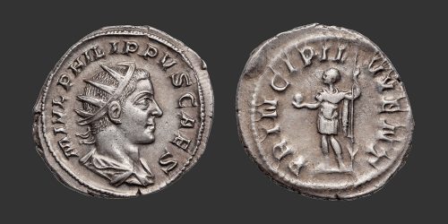 Odysseus Numismatique Monnaies Romaines PHILIPPE II • Antoninien
