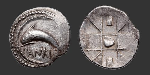 Odysseus Numismatique Monnaies Grecques SICILE - MESSINE (ZANKLE) • Drachme