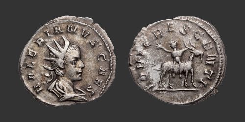 Odysseus Numismatique Monnaies Romaines VALÉRIEN II • Antoninien