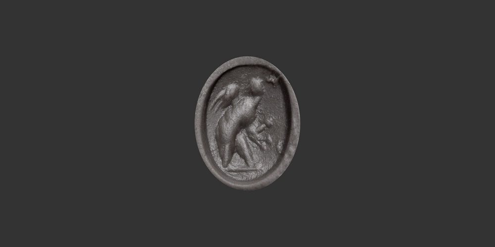 Odysseus Numismatique Glyptique Pierres Gravées CUPIDON - PRASE • Intaille Romaine