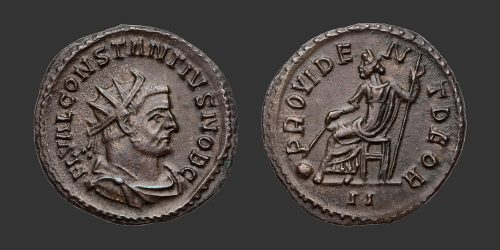 Odysseus Numismatique Monnaies Romaines CONSTANCE Ier CHLORE • Antoninien