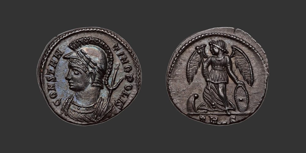 Odysseus Numismatique Monnaies Romaines CONSTANTIN Ier CONSTANTINOPOLIS • Nummus