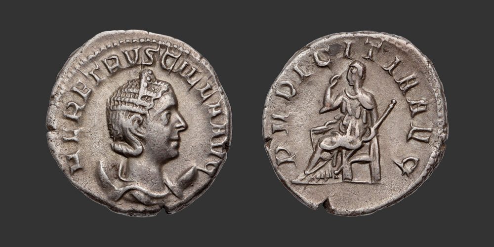 Odysseus Numismatique Monnaies Romaines ETRUSCILLE • Antoninien