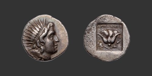 Odysseus Numismatique Monnaies Grecques ÎLES DE CARIE - RHODES • Drachme