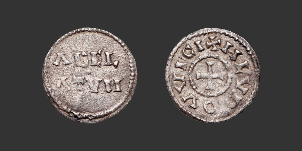 Odysseus Numismatique Monnaies Carolingiennes LOUIS Ier LE PIEUX - ARLES • Obole