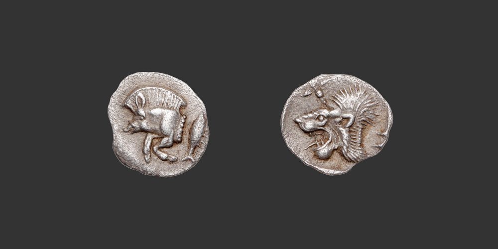 Odysseus Numismatique Monnaies Grecques MYSIE - CYZIQUE • Hémiobole
