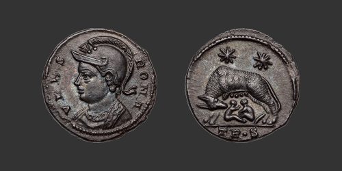 Odysseus Numismatique Monnaies Romaines CONSTANTIN Ier URBS ROMA • Nummus