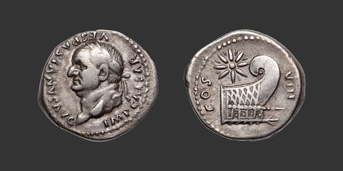 Odysseus Numismatique Monnaies Romaines VESPASIEN • Denier