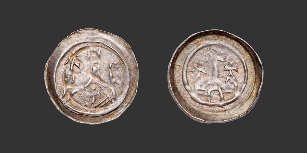 Odysseus Numismatique Monnaies Féodales ALSACE - ÉVÊCHÉ DE STRASBOURG • Denier