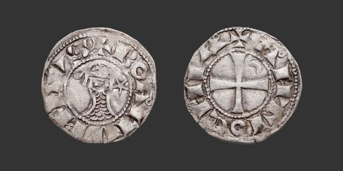Odysseus Numismatique Monnaies Orient Latin CROISADES - ANTIOCHE - BOHÉMOND III • Denier