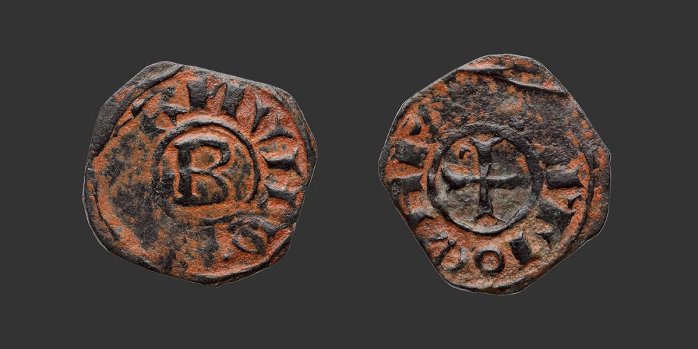 Odysseus Numismatique Monnaies Orient Latin CROISADES - ANTIOCHE - BOHÉMOND IV • Denier