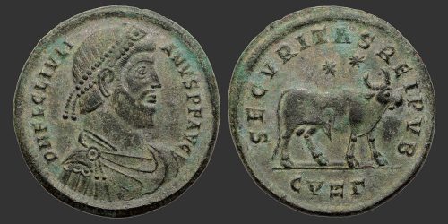 Odysseus Numismatique Monnaies Romaines Impériales JULIEN II L'APOSTAT • Double Maiorina