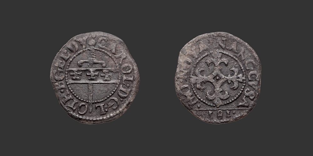 Odysseus Numismatique Monnaies Féodales LORRAINE - CHARLES III • Liard