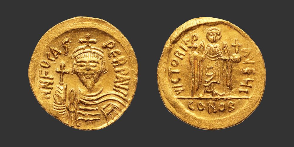 Odysseus Numismatique Monnaies Byzantines PHOCAS • Solidus
