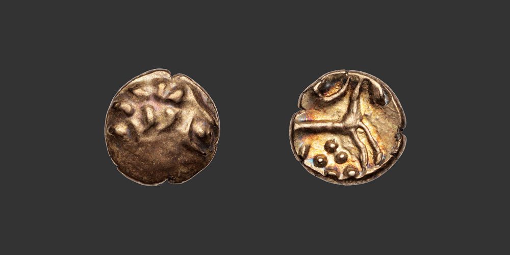 Odysseus Numismatique Monnaies Celtiques Gauloises RÈMES • Quart de Statère