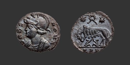 Odysseus Numismatique Monnaies Romaines Impériales CONSTANTIN Ier - URBS ROMA • Nummus