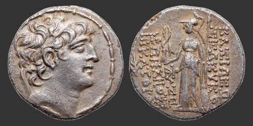 Odysseus Numismatique Monnaies Grecques ROYAUME SÉLEUCIDE - SÉLEUKOS VI ÉPIPHANÈS NIKATOR • Tétradrachme