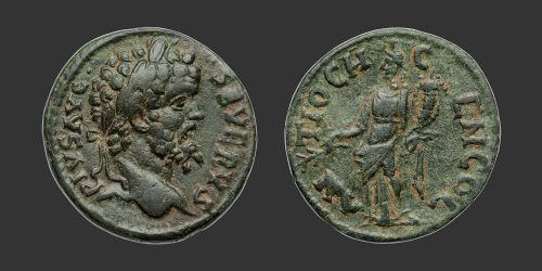 Odysseus Numismatique Monnaies Romaines Provinciales ANTIOCHE DE PISIDIE - SEPTIME SÉVÈRE • Bronze