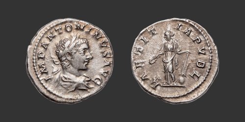 Odysseus Numismatique Monnaies Romaines Impériales ÉLAGABAL • Denier