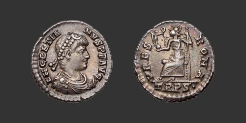 Odysseus Numismatique Monnaies Romaines Impériales GRATIEN • Silique