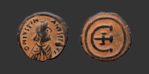 Odysseus Numismatique Monnaies Byzantines JUSTINIEN Ier • Pentanummium