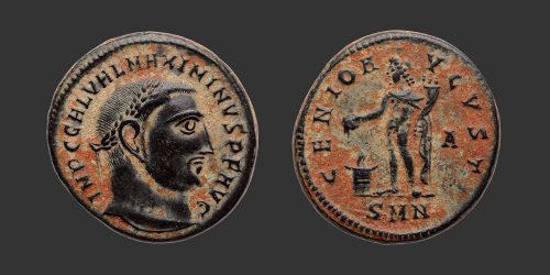 Odysseus Numismatique Monnaies Romaines Impériales MAXIMIN II DAIA • Follis