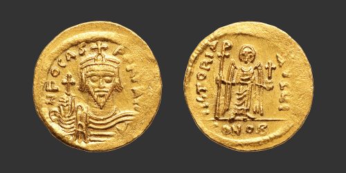 Odysseus Numismatique Monnaies Byzantines PHOCAS • Solidus