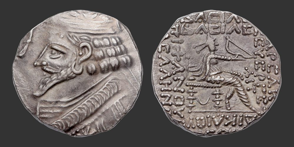 Odysseus Numismatique Monnaies Grecques Orientales ROYAUME PARTHE - PHRAATACÈS • Tétradrachme