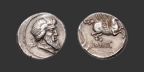 Odysseus Numismatique Monnaies Romaines République TITIA - Q. TITIUS • Denier