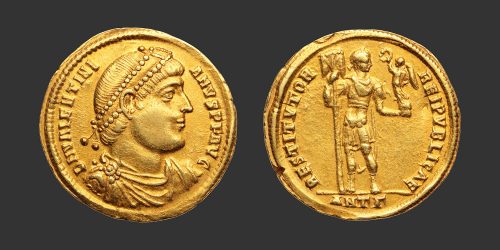 Odysseus Numismatique Monnaies Romaines Impériales VALENTINIEN Ier • Solidus