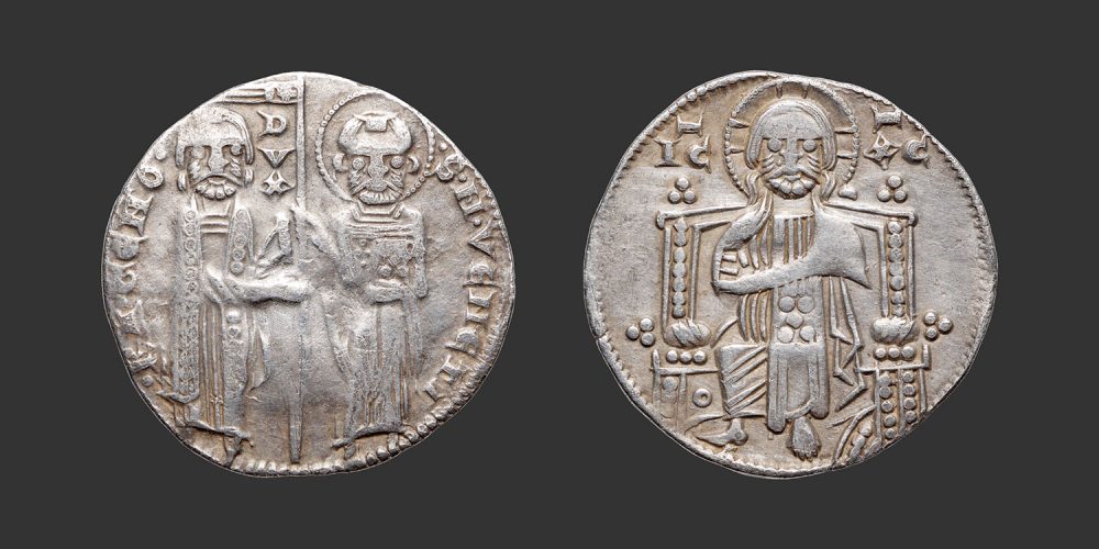 Odysseus Numismatique Monnaies Féodales VENISE - RANIERI ZENO • Grosso