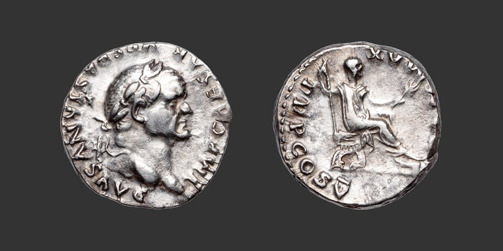 Odysseus Numismatique Monnaies Romaines Impériales VESPASIEN • Denier