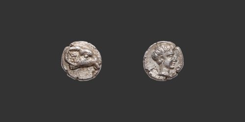 Odysseus Numismatique Monnaies Grecques CARIE - KASOLABA • Hémiobole
