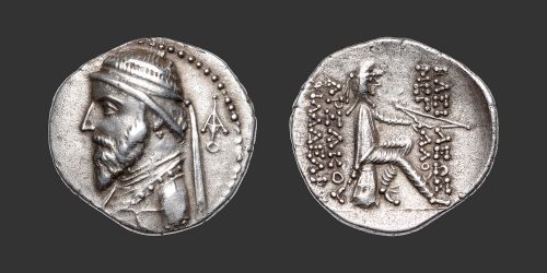 Odysseus Numismatique Monnaies Grecques Orientales ROYAUME PARTHE - ARTABANOS III • Drachme